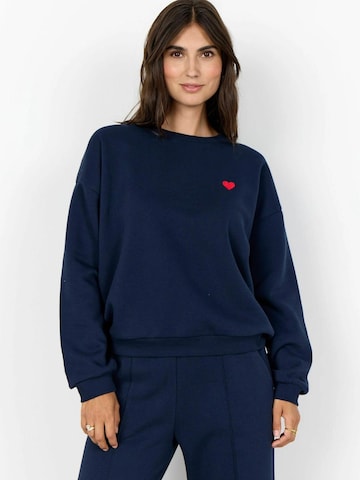 Soyaconcept Sweatshirt i blå: forside