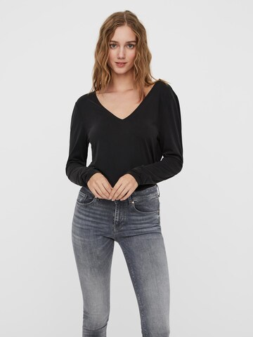 VERO MODA Shirt 'Filli' in Black: front