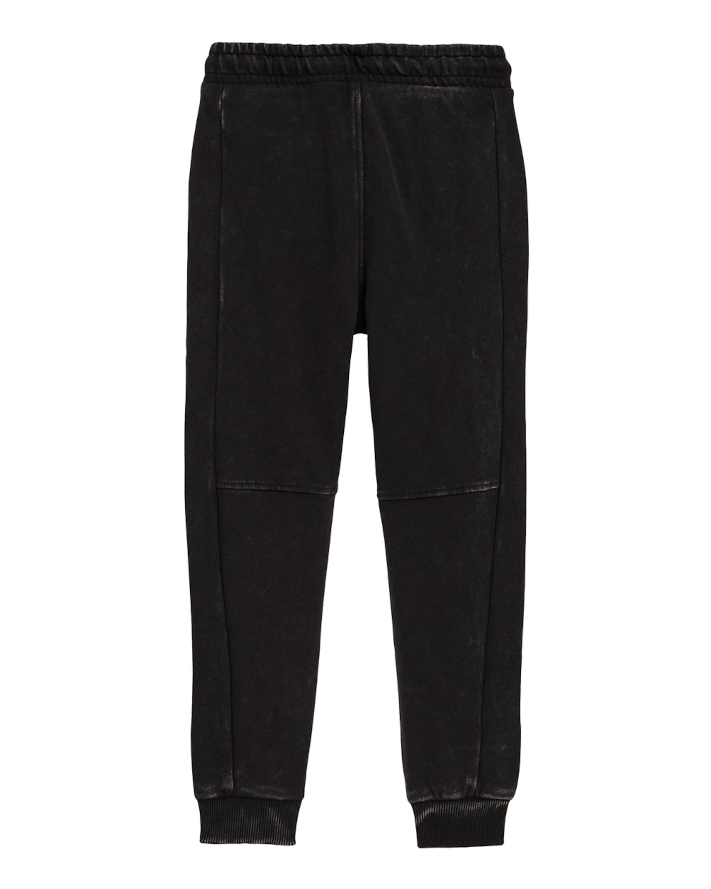 Effilé Pantalon WE Fashion en noir