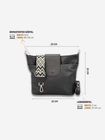 Adel Bags Schultertasche 'Sara' in Schwarz