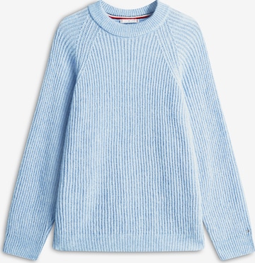 TOMMY HILFIGER Svetr – modrá: přední strana