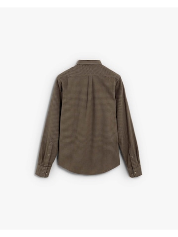 Scalpers Regular fit Риза в кафяво