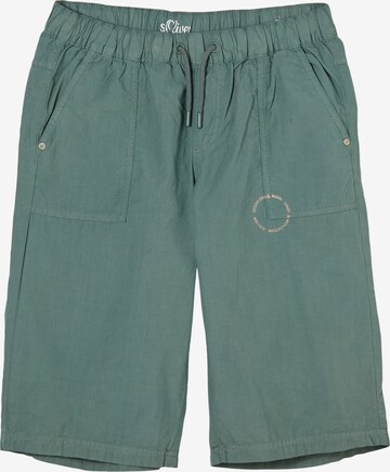 s.Oliver Regular Pants in Green: front