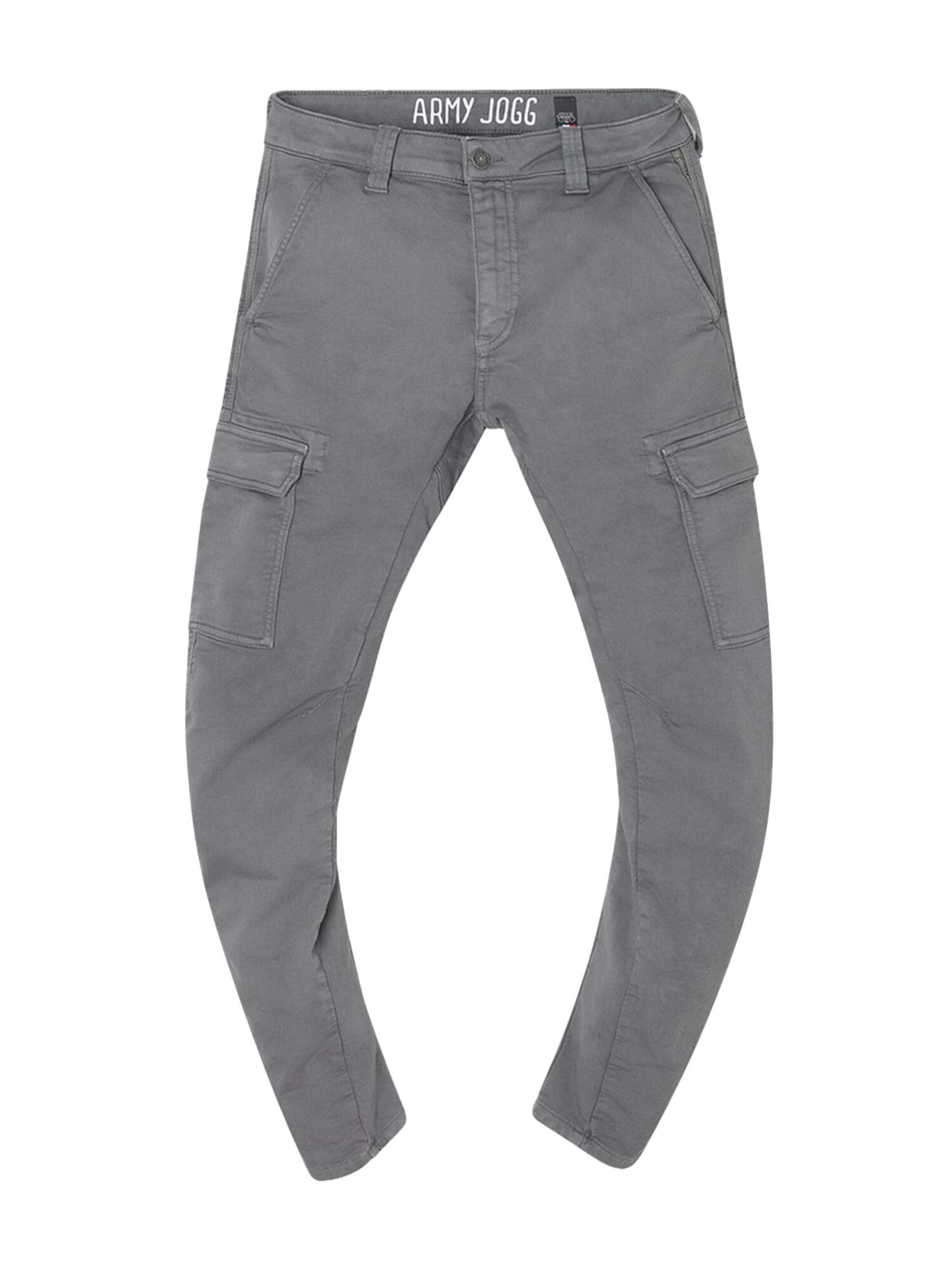 Le Temps Des Cerises Pantalon cargo 'KOGE' en gris, Vue avec produit