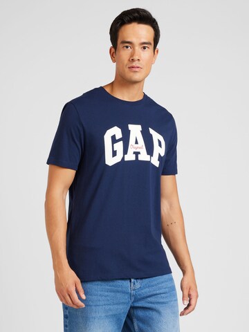 GAP Shirt 'ORIGINAL' in Blue: front