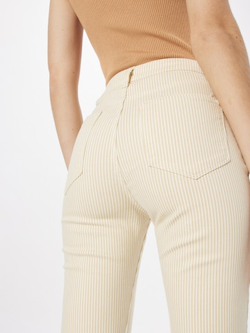 ABOUT YOU Skinny Pants 'Matthea' in Beige