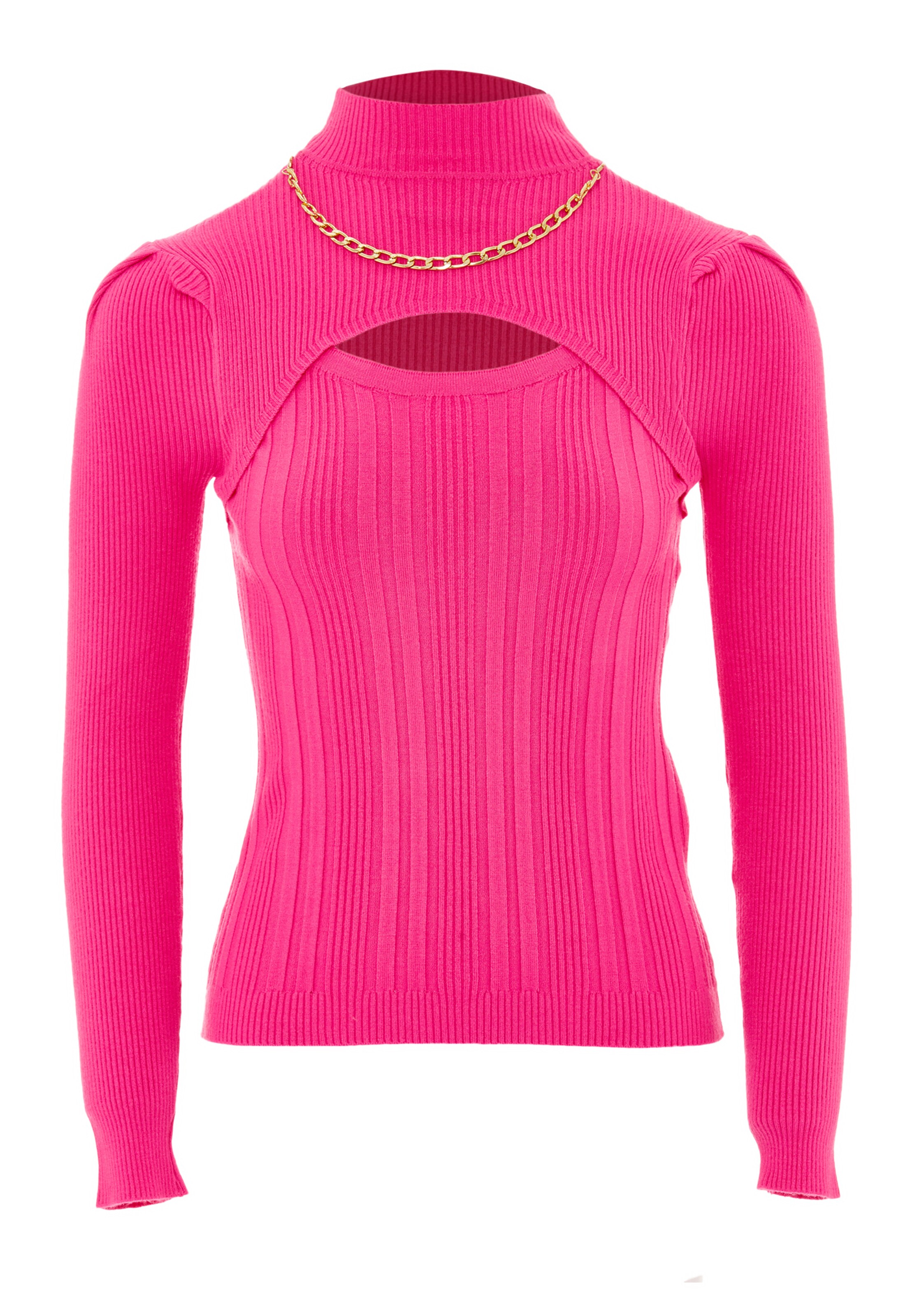 nascita - Pullover em rosa: frente
