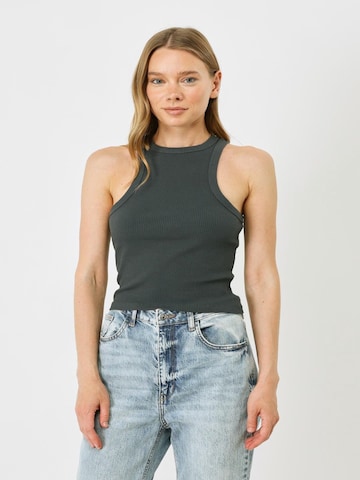 C&City Top in Grey: front
