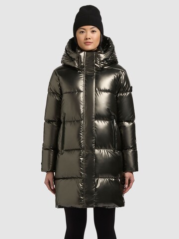 khujo Зимнее пальто 'HAYA2' в Коричневый: спереди