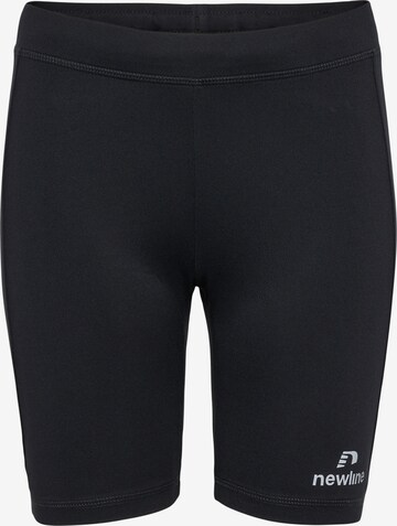 Newline Skinny Sportbroek in Zwart: voorkant