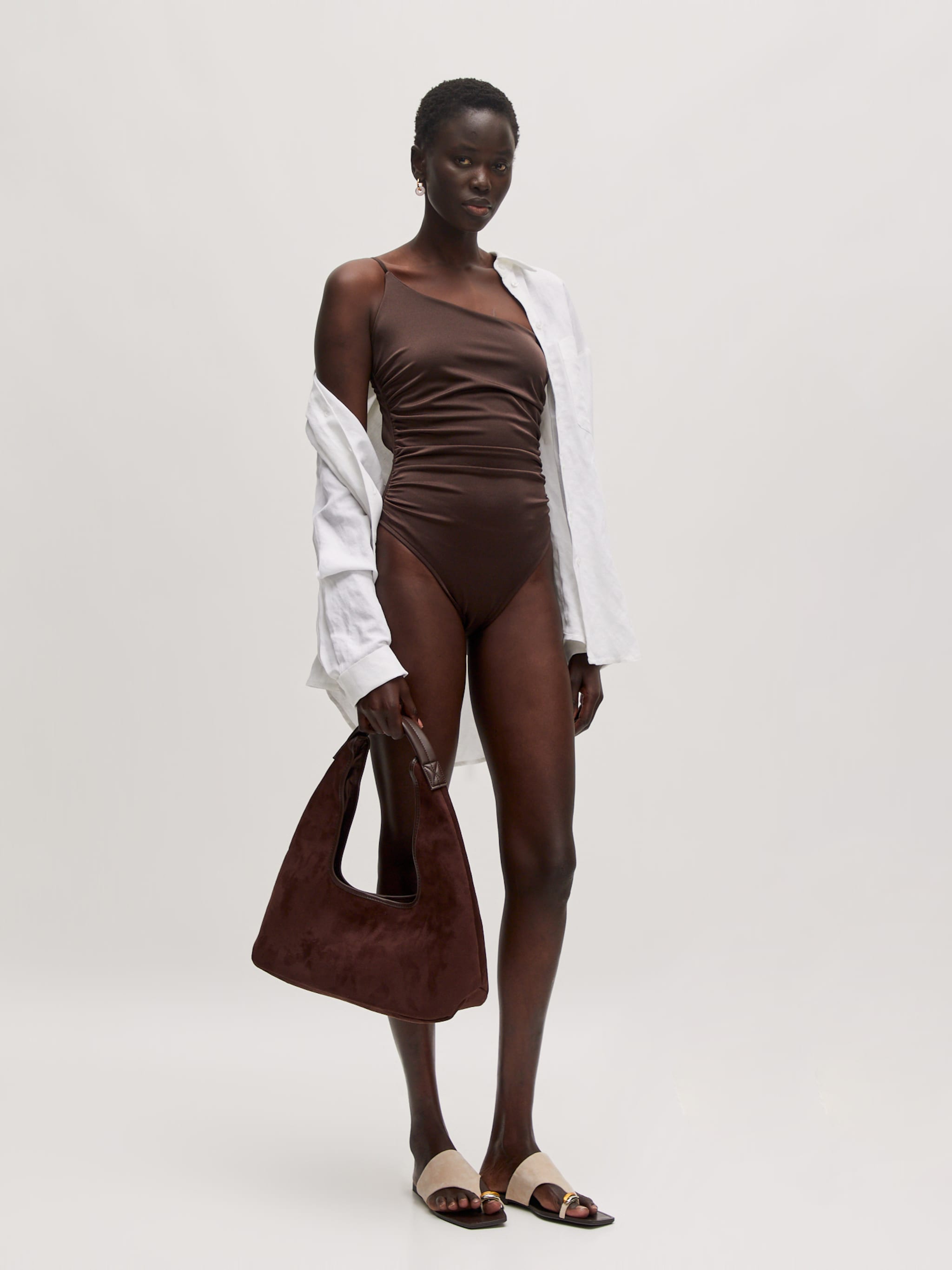 EDITED Traje de baño 'Xienna' marrón