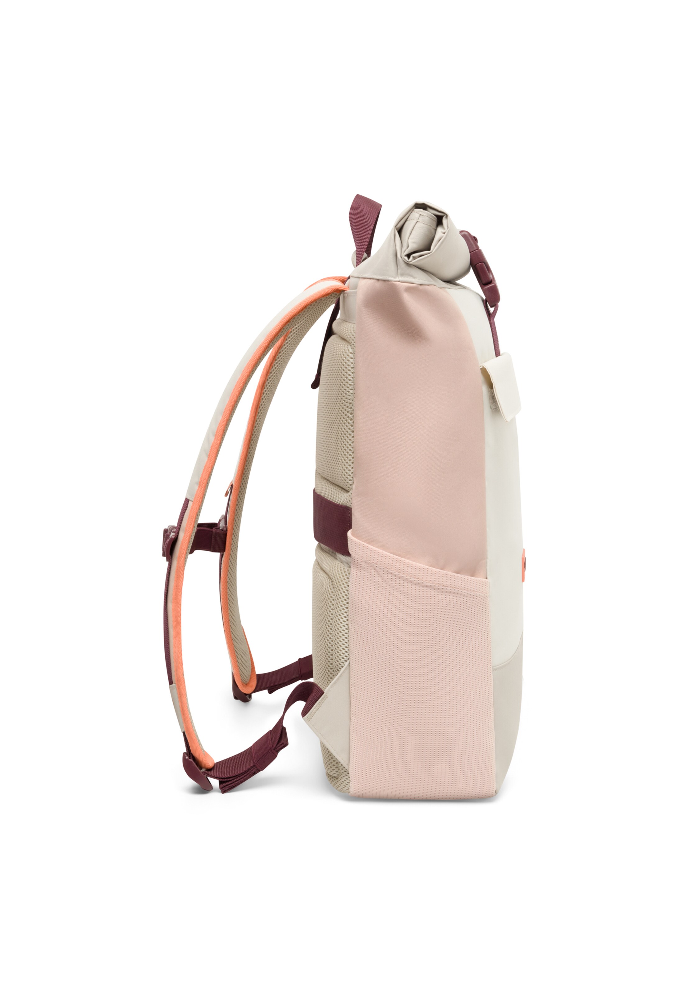 Zaino 'No 4' di LARKSON in beige: lato