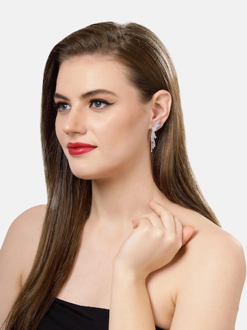 Boucles d'oreilles 'Biancaette' AVANT-GARDE PARIS en argent