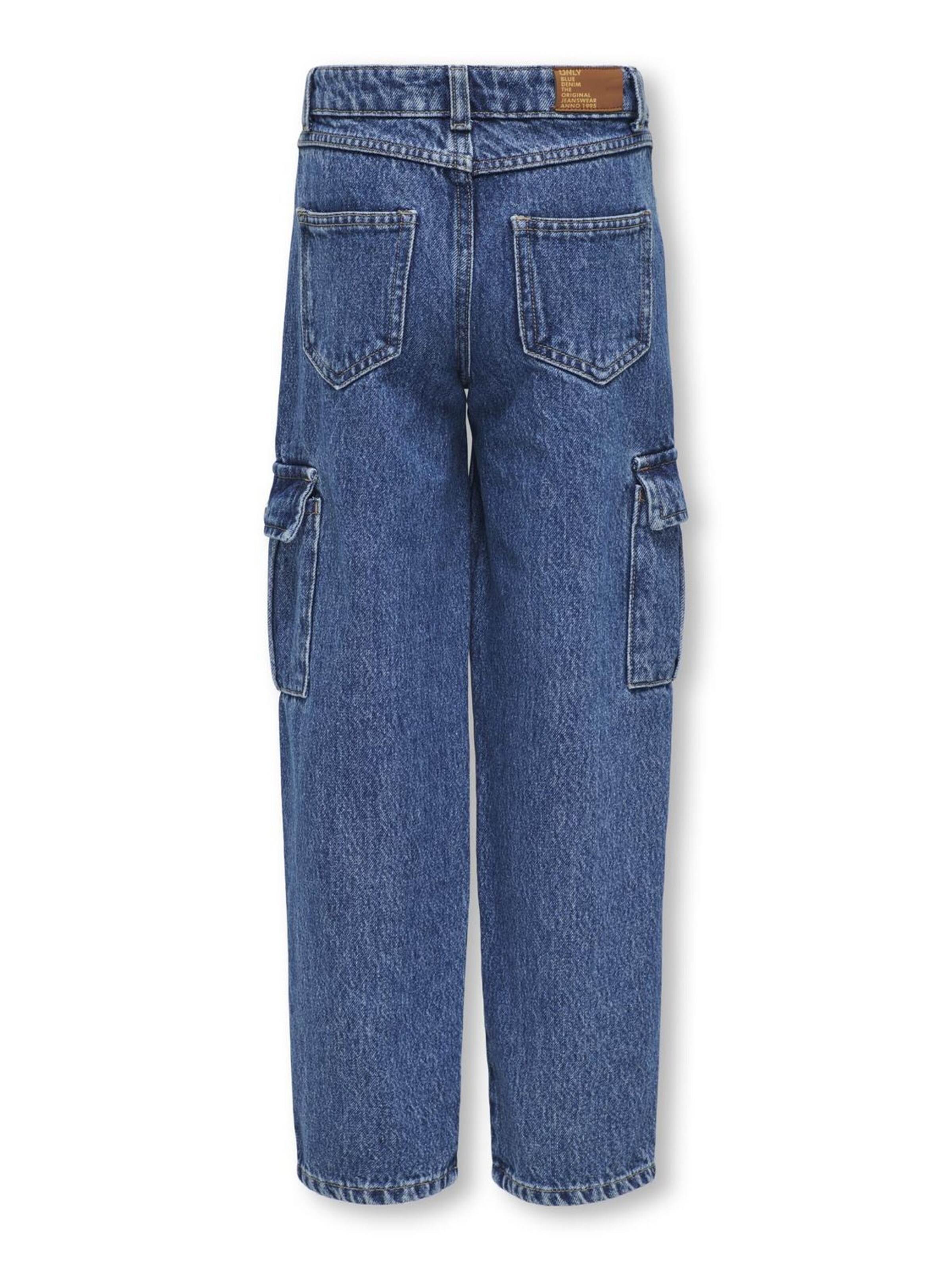 ONLY GIRLS - Pierna ancha Vaquero en azul