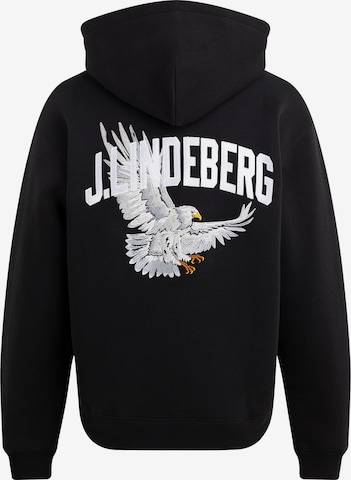 J.Lindeberg Sweatshirt 'Karson' in Schwarz