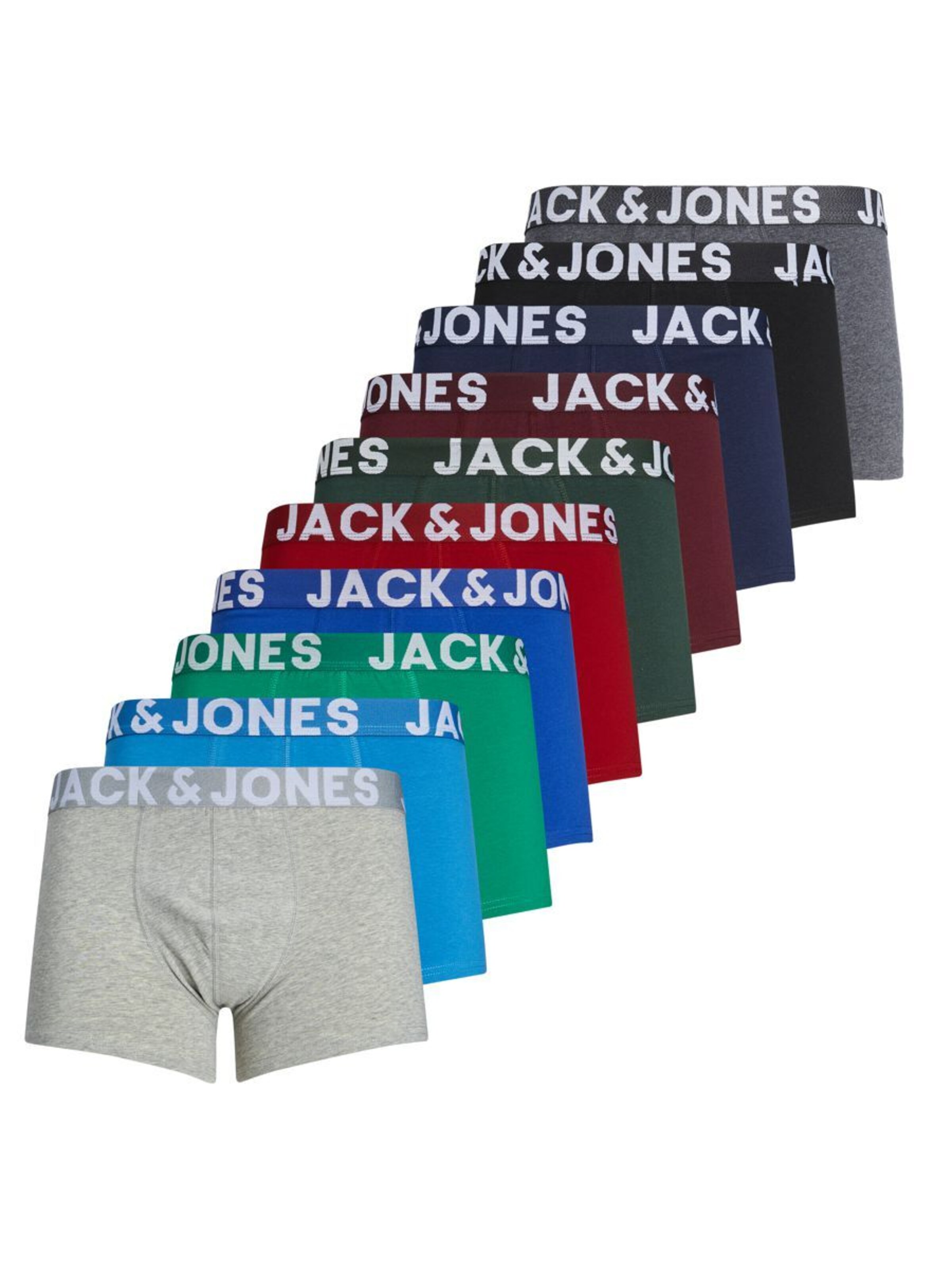 Männer Wäsche JACK & JONES Boxershorts in Mischfarben - WT67548