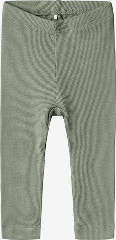 NAME IT Skinny Leggingsit 'NBNKAB' värissä harmaa: etupuoli