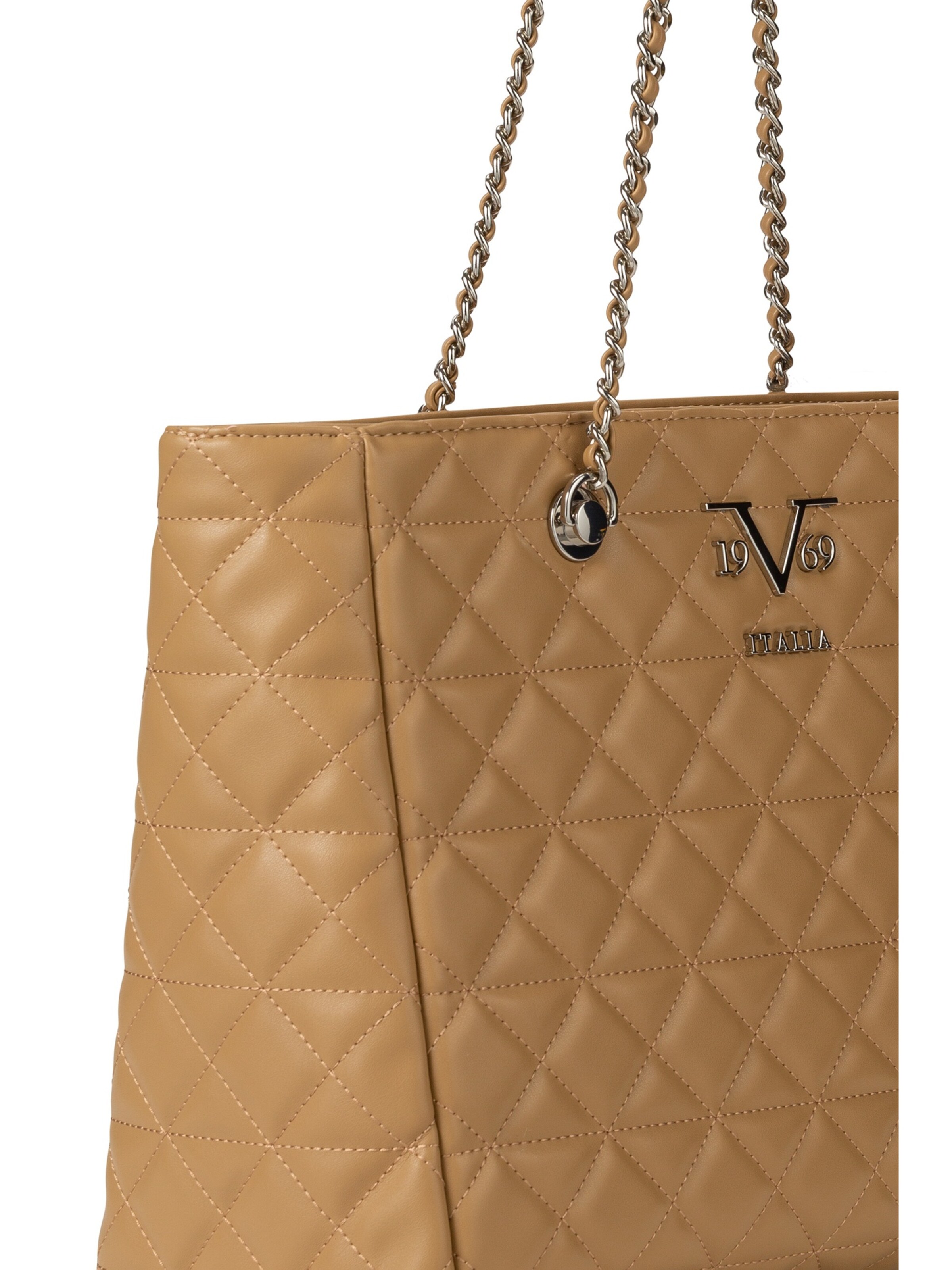 19V69 ITALIA Shopper 'Silvia Silver' in Brown