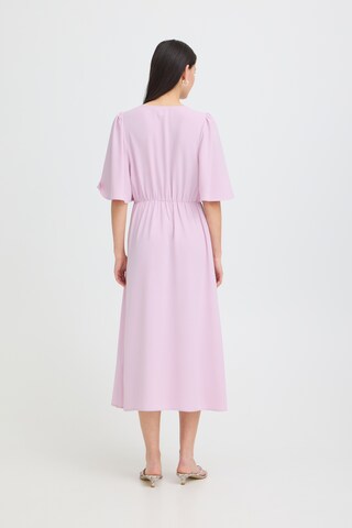ICHI Jurk 'IHZabby' in Roze