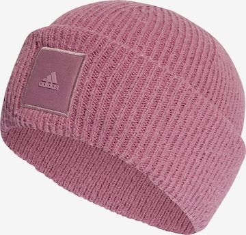 ADIDAS SPORTSWEAR Athletic Hat in Pink: front