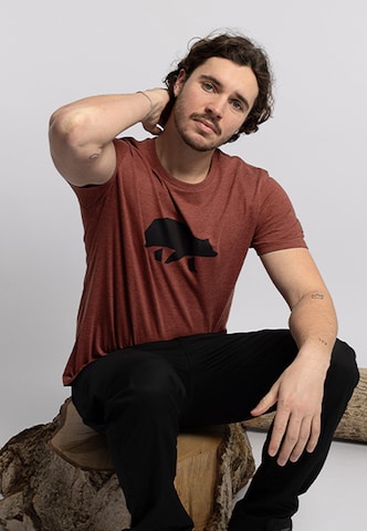 FORSBERG T-Shirt in Braun