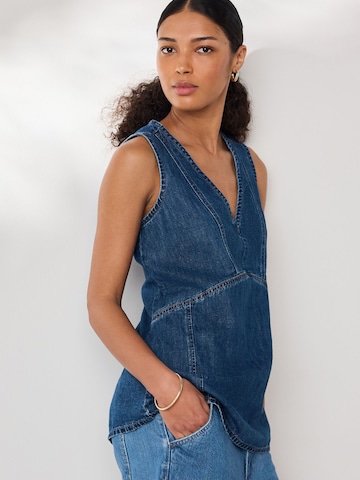 Top 'N. Premium' di Next in blu: frontale