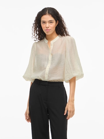 VILA Blouse 'VISINY' in Beige: voorkant