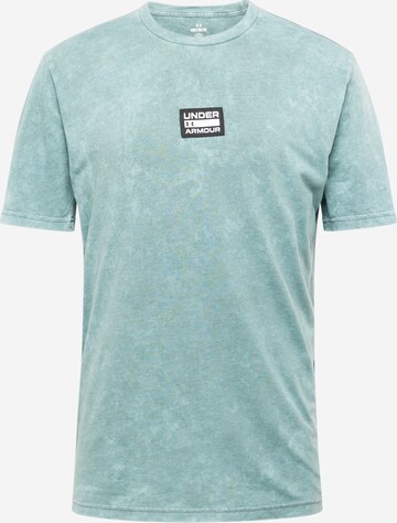 T-Shirt fonctionnel 'Elevated' UNDER ARMOUR en gris : devant