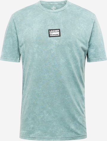 UNDER ARMOUR Performance Shirt 'Elevated' in Grey: front