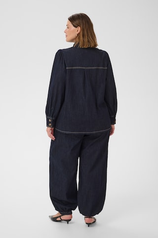 KAFFE CURVE Shirt in Blue
