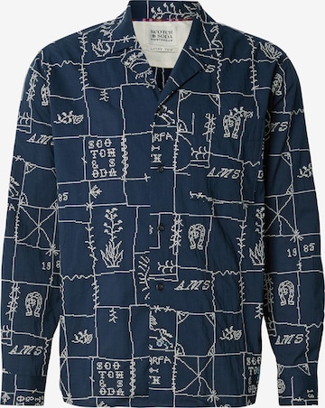 SCOTCH & SODAComfort Fit Košulja - plava boja: prednji dio