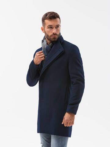 Ombre Between-Seasons Coat 'C501' in Blue