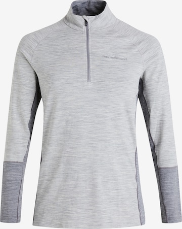 T-Shirt PEAK PERFORMANCE en gris : devant