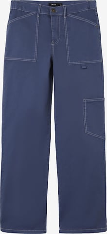 NAME IT Regular Pants in Blue: front