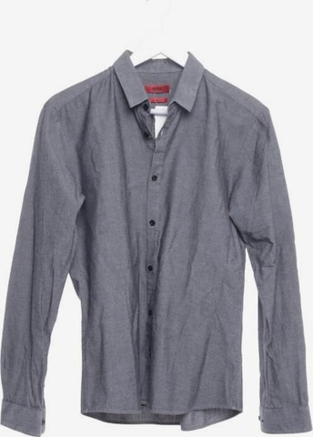 HUGO Red Button Up Shirt in S in Grey: front