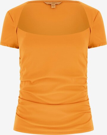 GUESS Top in Orange: predná strana