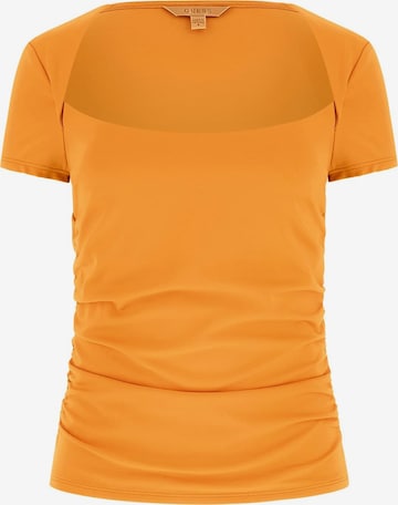 GUESS Top in Orange: front