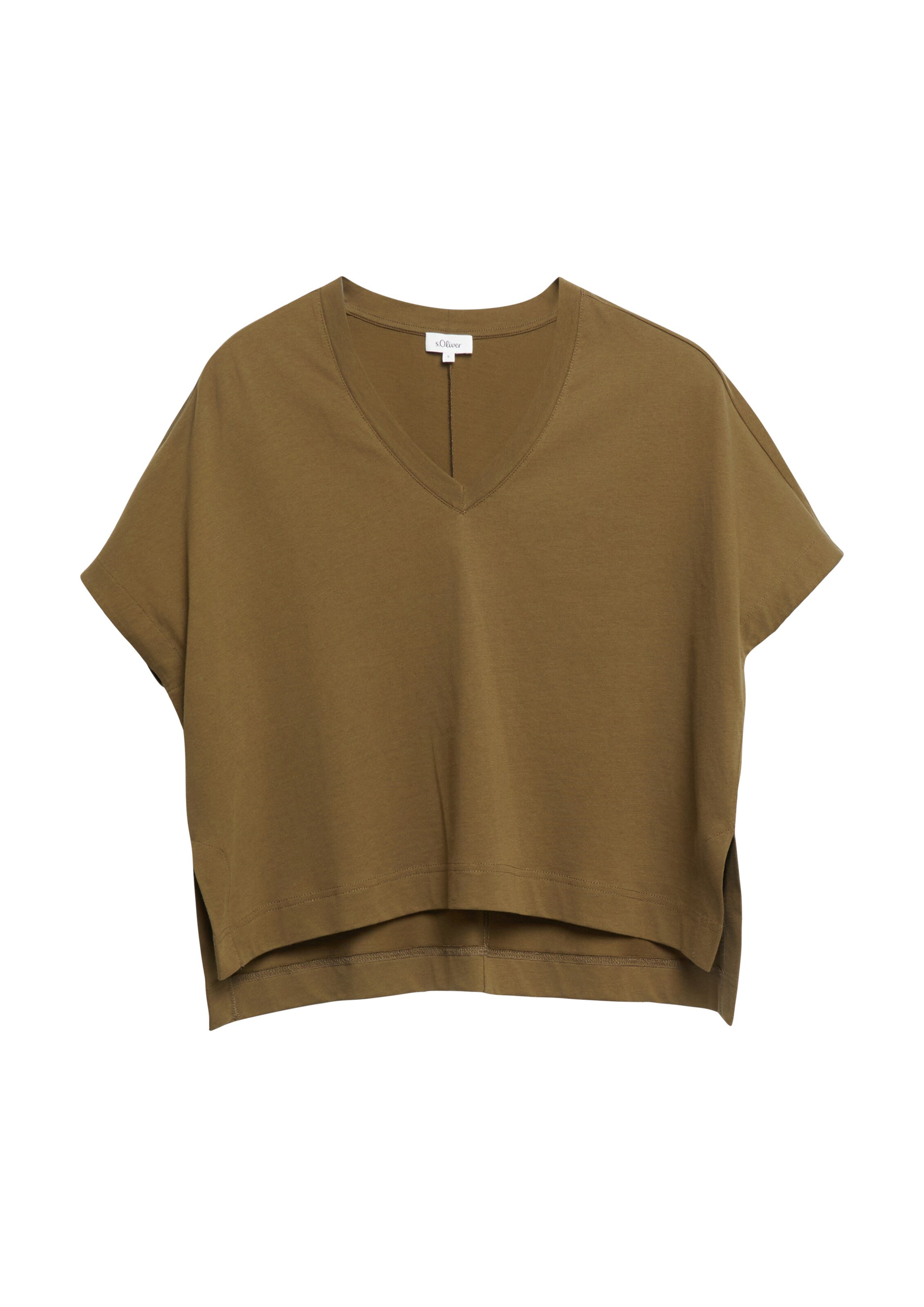 T-shirt s.Oliver en marron : devant