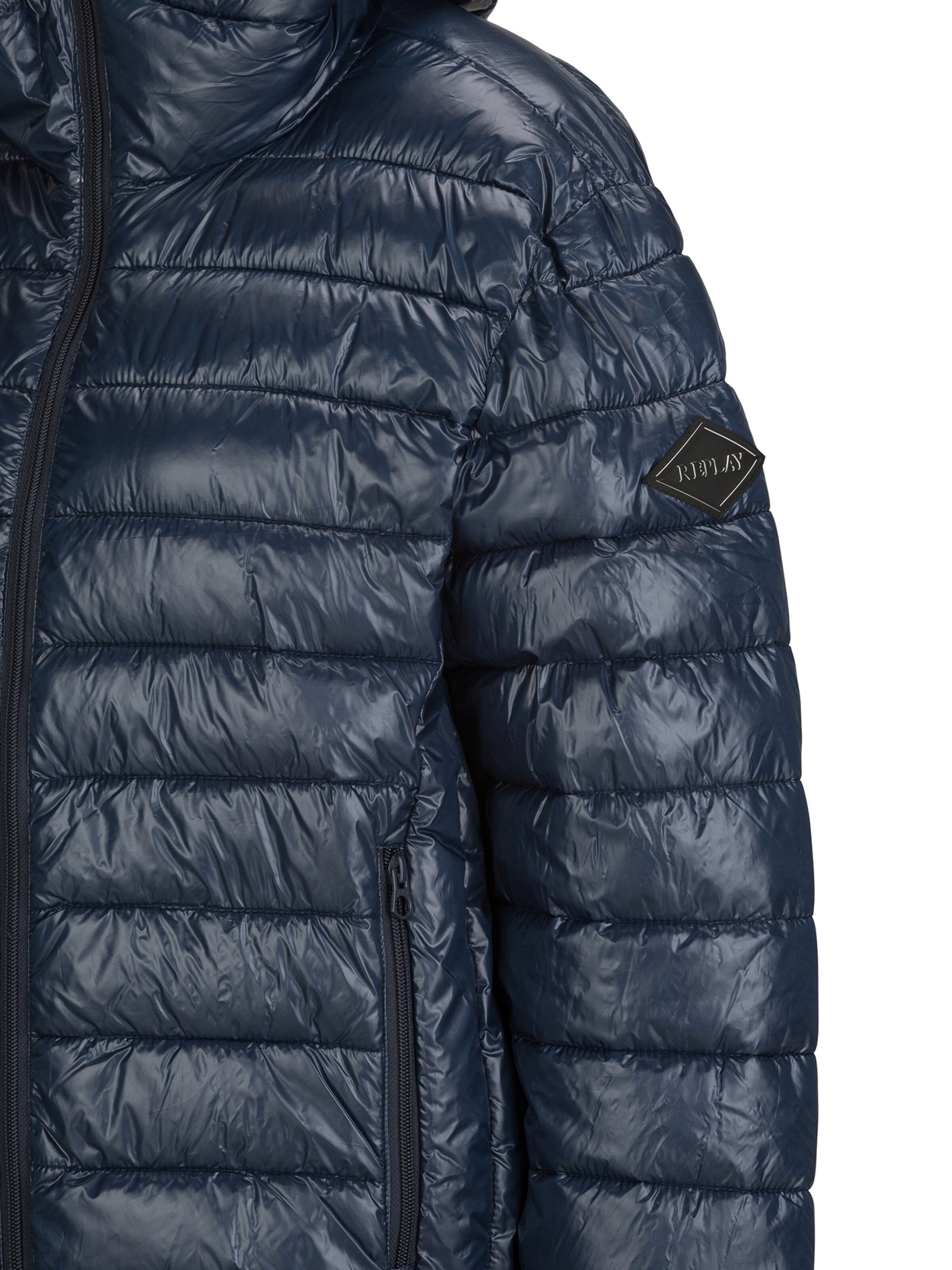 REPLAY Between-season jacket in Blue