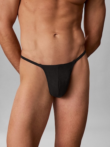 Calvin Klein Slip 'Sculpt Lace' in Schwarz: Vorderseite