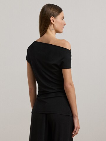 Lauren Ralph Lauren Petite T-Shirt 'MATTE' in Schwarz