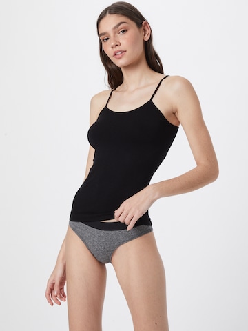 MAGIC Bodyfashion - Camisola interior em preto: frente