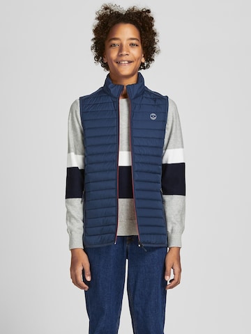 Jack & Jones Junior Vest in Blue: front