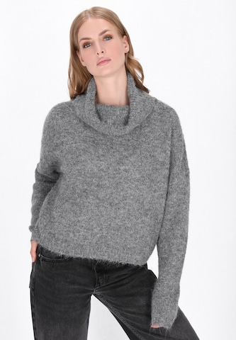 Pull-over DreiMaster Vintage en gris : devant