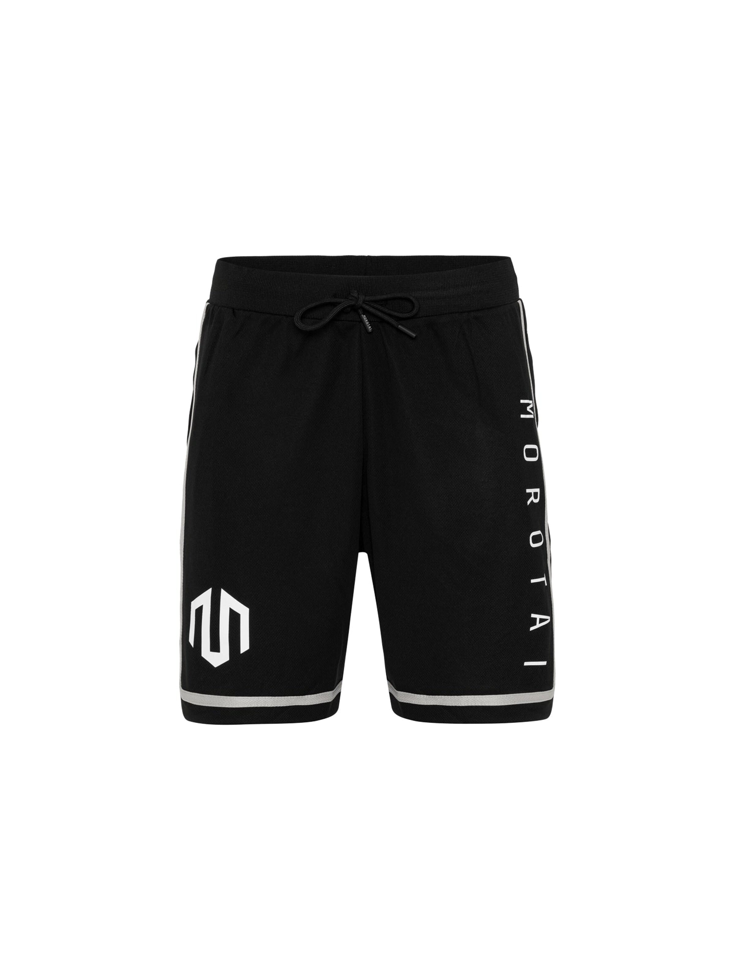 MOROTAI Regular Sportbroek 'KANSEI CHROME' in Zwart: voorkant