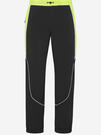 Plein Sport Pantalón en amarillo neón / negro, Vista del producto