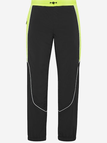 Loosefit Pantaloni di Plein Sport in nero: frontale
