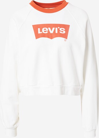 LEVI'S ® Mikina 'Vintage Raglan Crewneck Sweatshirt' – bílá: přední strana