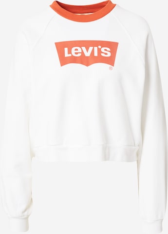 LEVI'S ® Суичър 'Vintage Raglan Crewneck Sweatshirt' в бяло: отпред