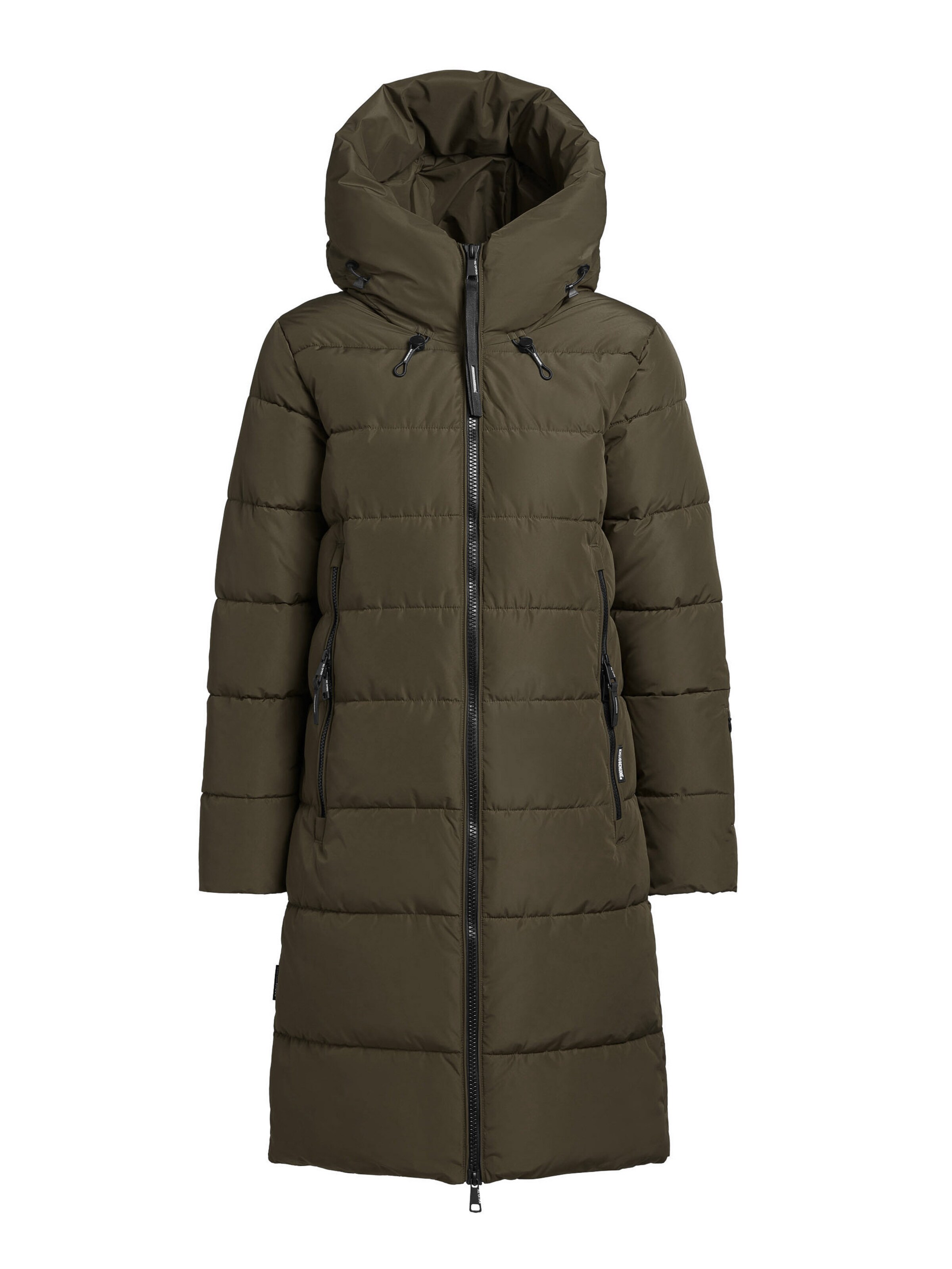 khujo Зимнее пальто 'Jilias5' в Зеленый: спереди